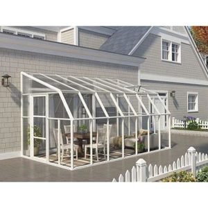 8ft x 20ft Sun Room 2 Greenhouse - All Seasons Greenhouses